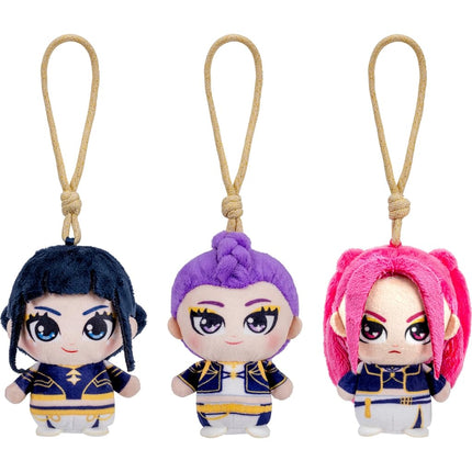 Jazwares KPop Demon Hunters 3-Pack 4-inch Clip-On 