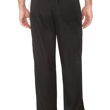 Chef Works Men's Essential Baggy Chef Pants, Black, Medium