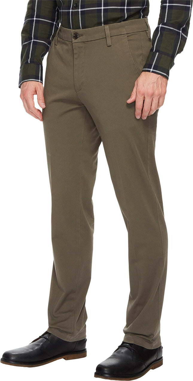 Dockers Men's 36272-0001 Casual Pants, Dark Pebble (Stretch), 33W x 32L