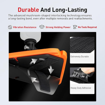 Dual Lock SJ3550 Made of 3M Heavy Duty Reclosable Fastener 2" x 4Ft Industrial Strength Mounting Strips Self Mating Interlocking Hook with Strong Adhesive for Indoor Outdoor Home Office Deco