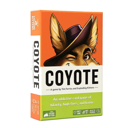 Exploding Kittens Coyote, 3-8 Players, Age 10+ Car