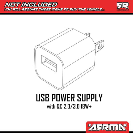 ARRMA 1/10 Gorgon 2WD RTA Kit Brushed Monster Truck (Battery & Charger Included), Clear, ARA3230SKT2