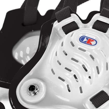 Translucent and double Black Cliff Keen F5 Tornado 4-Strap Stock Head Gear