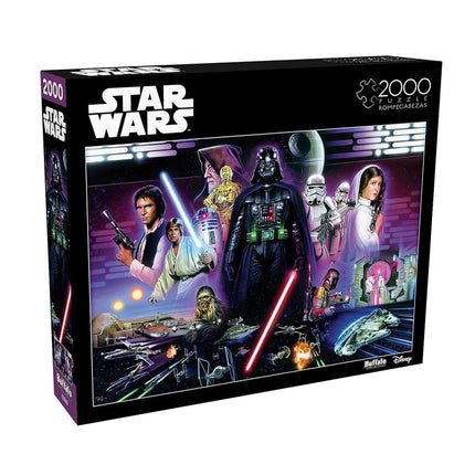 Buffalo Games - Star Wars - Don’t Underestimate The Force - 2000 Piece Jigsaw Puzzle for Adults -Challenging Puzzle Perfect for Game Nights - Finished Size is 38.50 x 26.50