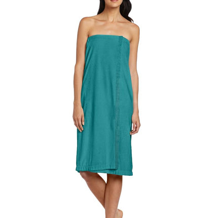 DII Women's Microfiber Shower Wrap, 55x32.5, Beach