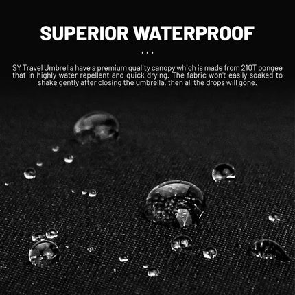 SY COMPACT Travel Umbrella - Windproof Automatic Compact Umbrellas for Rain, pink rose, 38 inches, Compact