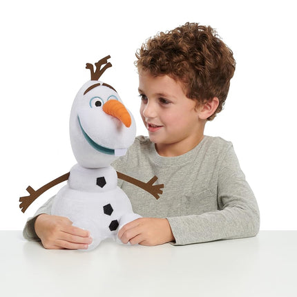 Just Play Disney Frozen 11" Laugh, Shimmy & Shake Olaf, Sound and Movement, Children's Toy from 3 Years