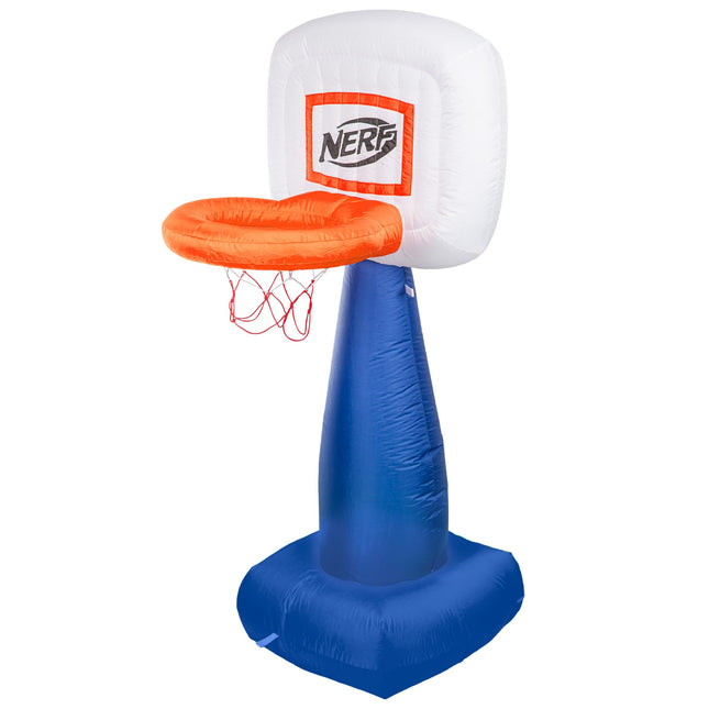 NERF AirHoop Inflatable Basketball Hoop Set for Ki