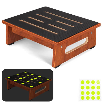 One Step Stool for Adults Seniors with Non-Slip Ru
