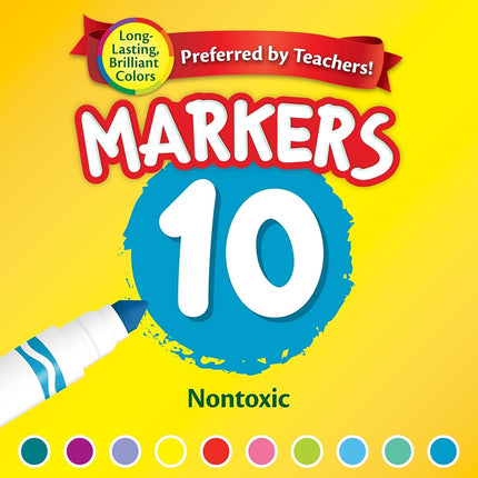 CRAYOLA Broad Line Markers