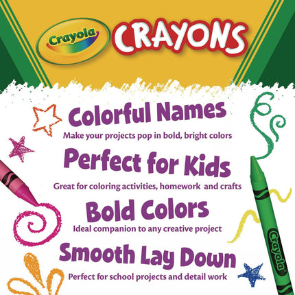 Jumbo Crayons, Assorted Colors, Great Toddler Crayons, 16Count (Pack of 2)