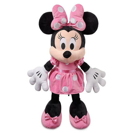Disney Store Official Minnie Mouse Plush, Pink Dress, Large 21 ¼ Inches, Disney Stuffed Animals, Soft and Cuddly Toy, Plushies for Kids and Fans, Suitable for All