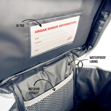 Fred Emergency Meal Transport Lunch Bag,White