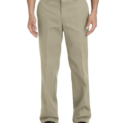 Dickies Men's Flex Work Pant Slim Straight Fit, Desert Sand, 30W x 32L