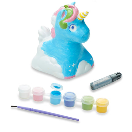 Melissa & Doug ¡Creado por mí! Kit de manualidades Banco de unicornio