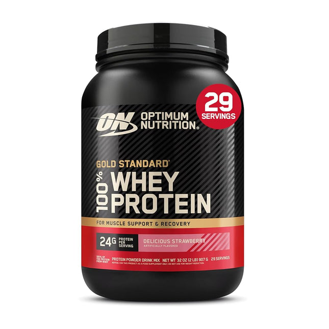 OPTIMUM NUTRITION Gold Standard Strawberry 2lb - 2