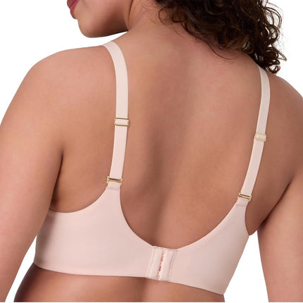 Bali Womens Underwire Bra, Cotton Collection 2-ply Underwire Bra, Moisture-Wicking, Full Coverage, Convertible Straps, Light Buff, 38D