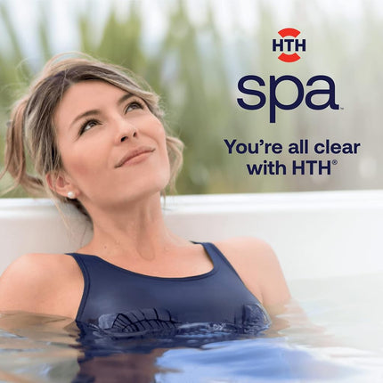 HTH Spa 86121 Clarifier, Concentrated Spa & Hot Tub Chemical for Crystal Clear Water, 16 oz