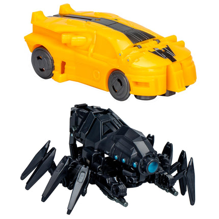 Transformers: Transformers: Bumblebee (B-127) et Airachnid, figurines robots de 10 cm, jouets interactifs pour garçons et filles à partir de 6 ans