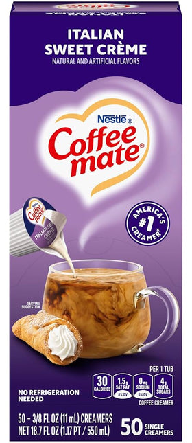 Coffee-mate 84652 Liquid Coffee Creamer, Italian S