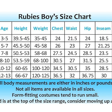 Rubies The Batman : Costume de Batman pour enfants, taille L garçon