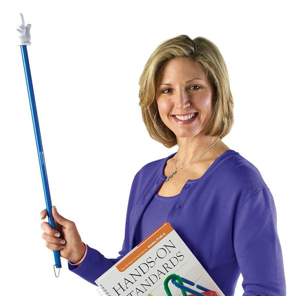 Learning Resources Extra Long Hand Pointers (Set of 3), Whiteboards, Presentation, Classroom Accessories, Teacher Aids
