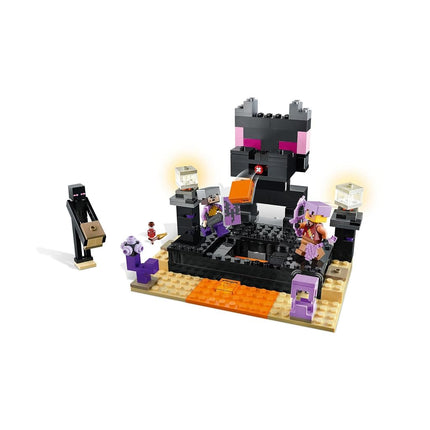 LEGO Minecraft The End Arena 21242 Bnuilding Toy Set; Fun Toy with Ender Dragon; Playset for Kids Aged 8 and Above