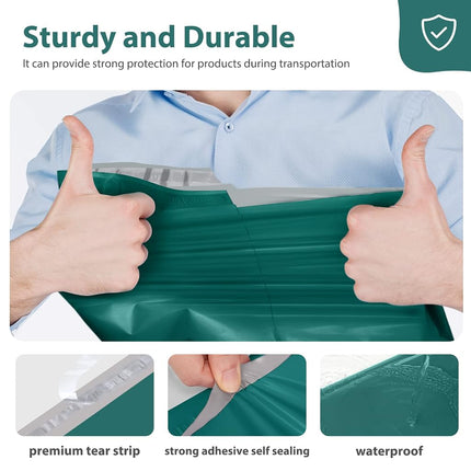 Fuxury Large Poly Mailers 24x24 Inch 100 Pcs, Waterproof Shipping Bags