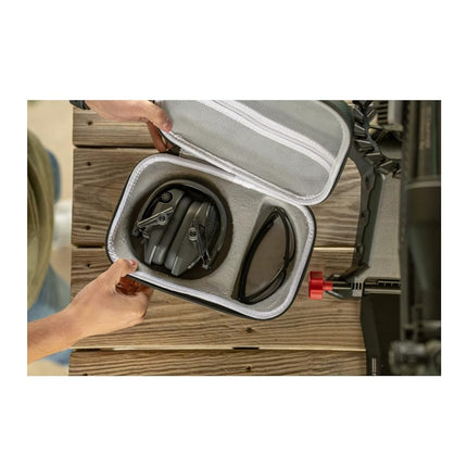 WALKER'S Weather-Resistant Durable Shockproof Dustproof EVA Scratch-Free Lining Protective Carrying Storage Case for Hunting Shooting Earmuff, Glasses & Accessories