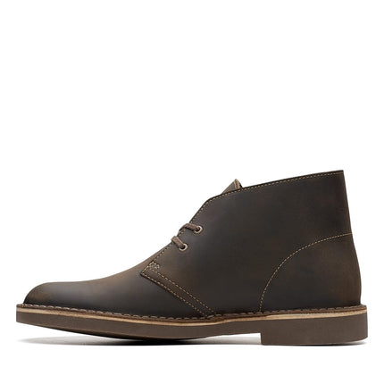 Clarks Men's Bushacre 2 Chukka Boot, Dark Brown, 9.5 UK