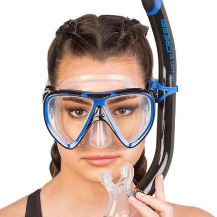 Cressi Ikarus & Orion, Black/Blue