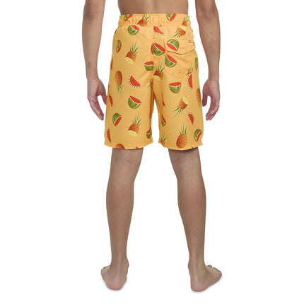 Short de bain imprimé Hurley pour garçons, Nectarine, 4T