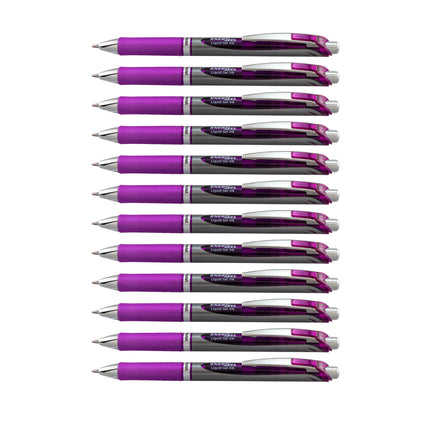 EnerGel XM Retractable, 1.0mm Tip, Violet ink, Pac