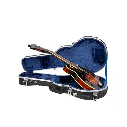 Crossrock ABS Molded Case for F-Style Mandolin wit