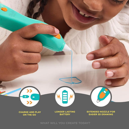 3Doodler Essentials 3D Pen Set for Kids, Easy to Use, Learn from Home Art Activity Set, Educational STEM Toy for Boys & Girls Ages 6+