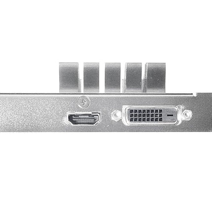 ASUS GeForce GT 1030 2GB GDDR5 low profile graphics card for silent HTPC build (with I/O port brackets)