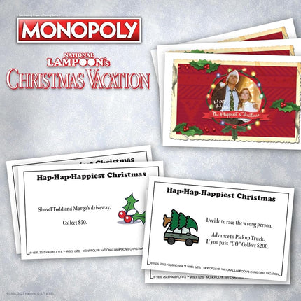USAOPOLY Monopoly National Lampoons Christmas Vacation | Officially Licensed Board Game | Holiday Classic Movie
