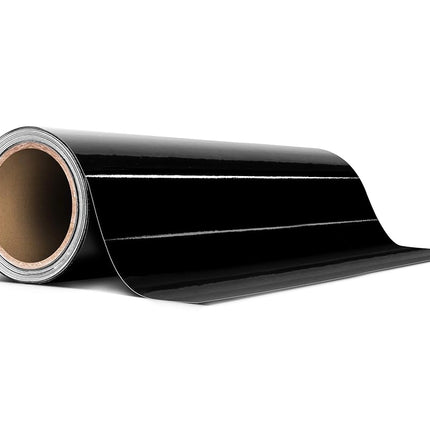 VViViD Rouleau de ruban adhésif vinyle noir brillant (8 po x 20 pi)