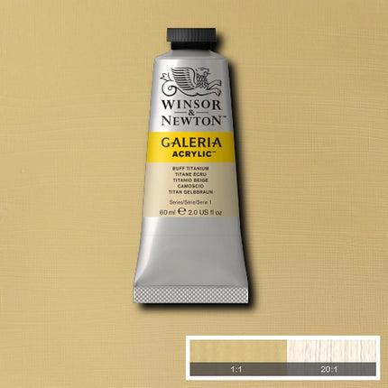 Galeria Winsor & Newton 60Ml Buff Titanium, Acrylic, 60 Ml