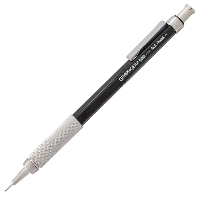 Pentel Of America Portaminas Automático Graphgear 500 de 0.5 mm Fino PG525LEBP - Paquete de 6