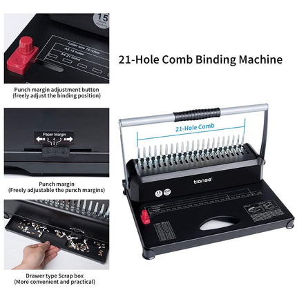 TS-Binder-V Double Handle Binding Machine Double Handle