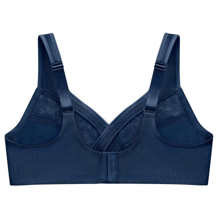 Glamorise MagicLift Minimizer Wirefree Bra 1003 (Women's & Women's Plus) Blue