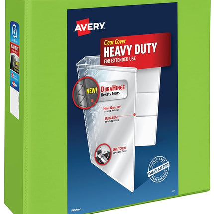 Avery Heavy-Duty View 3 Ring Binder, 4" Rings, 1 C
