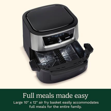 Cuisinart Air Fryer Oven � 9-Qt Basket Stainless Steel Air Fryer � Dishwasher-Safe Parts with 6 Presets � Roast, Bake, Broil, Air Fry, Dehydrate, and Keep Warm � Quick & Easy Meals � AIRX-221