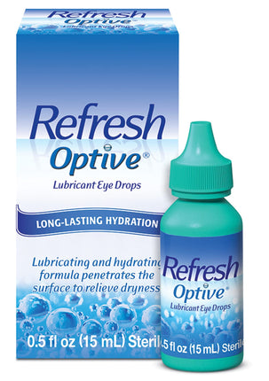 Refresh Optive Lubricant Eye Drops, 0.5 fl oz (15m