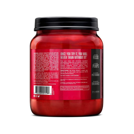 BSN N.O.-XPLODE Pre-Workout Supplement with Creatine, Beta-Alanine, and Energy, Flavor: Grape, 60 Servings