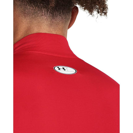 Ua Mens Ua Cg Armour Comp Mock Red / / White Lg