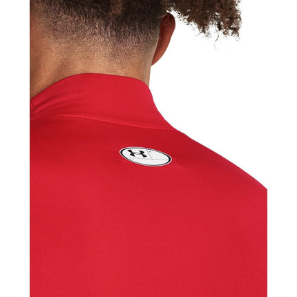 Ua Mens Ua Cg Armour Comp Mock Red / / White Lg