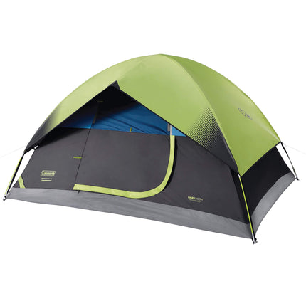 Coleman Sundome Dark Room Tent, 4/6 Person, Blocks