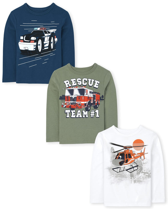 The Children's Place Baby Toddler Boys Long Sleeve